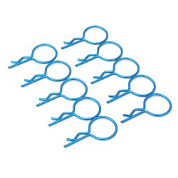 Blue Large-ring Body Clips 10PCS [59902B]