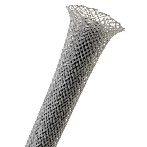 6mm Wire Braid Grey 1 Meter [WBGREY6]
