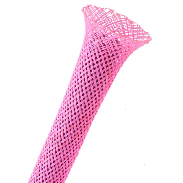 3mm Wire Braid Light Pink 1 Meter [WBPNK3]