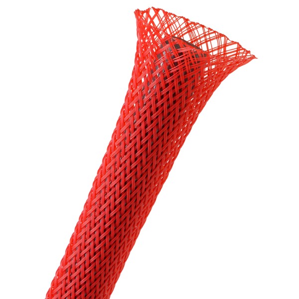 3mm Wire Braid Red 1 Meter [WBRED3]