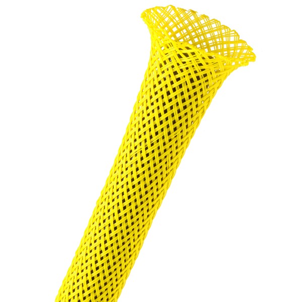 8mm Wire Braid Neon Yellow 1 Meter [WBYEL8]