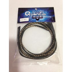 Quantum Servo Braid 1m with 240mm Blk/Gold heat shrink OD7mm [Q-HS-0011]