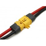 XT60plus with Lock and Insulating Cap  Female/Male Set (5 sets) [XT60PLUSLOCK]