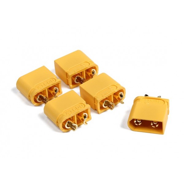 XT60U (XT60 Upgrade) Male (5 Pieces) [XT60UMALE]