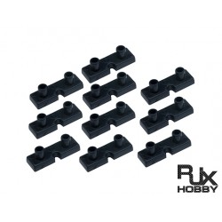 RJX Plastic Standard Servo plate 10pcs [HN70104]