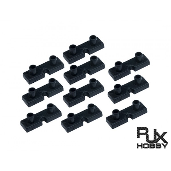 RJX Plastic Standard Servo plate 10pcs [HN70104]