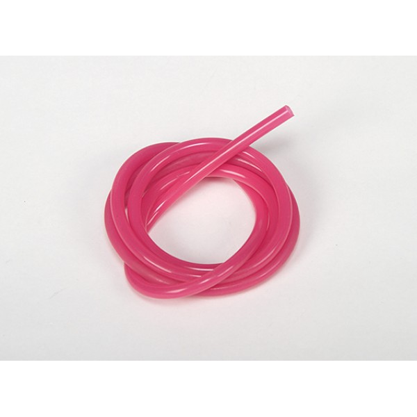Heavy Duty Silicone Fuel Line Pink (Nitro Fuel) (1 mtr) [PNKFUELLINE]