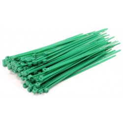Large Green Cable Ties 100 Pack [LRG-GRN-CBLT]