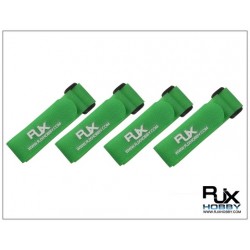 RJX Battery Strap Short (300X20mmx4pcs) Green [T6011-GS]